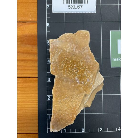 Carmel Chocolate Art Glass Cullet Slag Glass #5XL67 - Picture 6 of 6